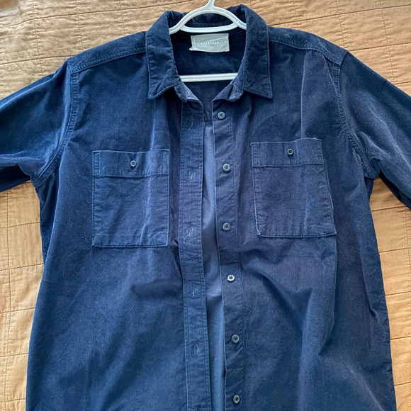 Everlane Corduroy Button Down Shirt Jacket - Picture 2 of 4